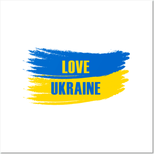 Love Ukraine Posters and Art